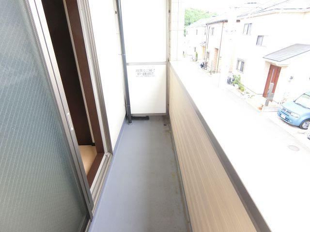 フローラ河内長野のバルコニー