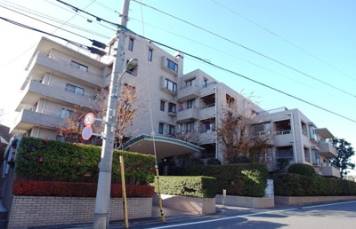 【外観】 | ヒルズ西馬込スカイマンション | 充実の家具付き　フルリフォーム住戸♪
高級マンションならではの重厚感をご覧ください。