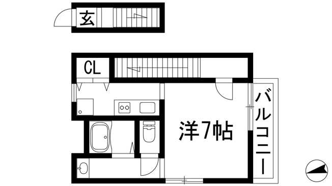 【間取り】 | フルール宝塚
