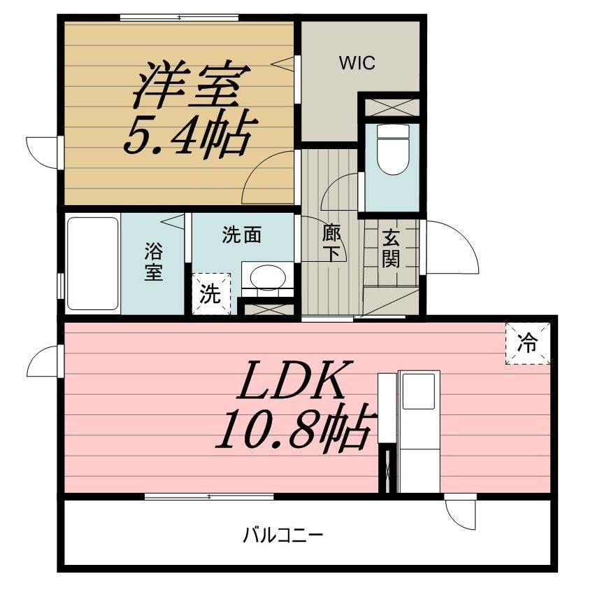 PARK　HILLS　MIYAKO　Ａの間取り