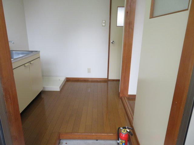 レジデンス霞城の玄関