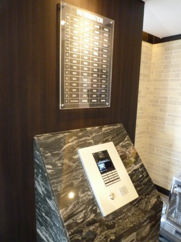 アルファステイツ倉敷鶴形Ⅱのエントランス