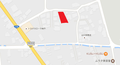 【地図】 | 南多田分譲地