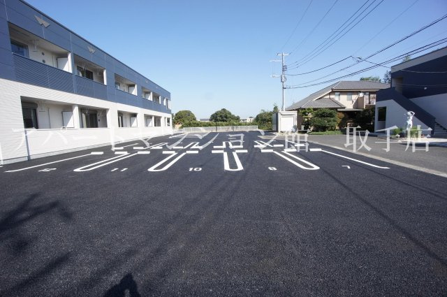 SerenoⅡの駐車場