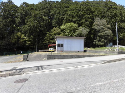 【外観】 | 大津市伊香立下龍華町694-12 土地 | 対象土地外観、倉庫があります