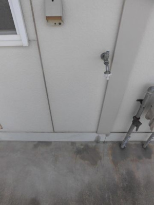 【設備】 | 杉本ハイツ | 室外洗濯機置場