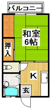 【間取り】 | 杉本ハイツ