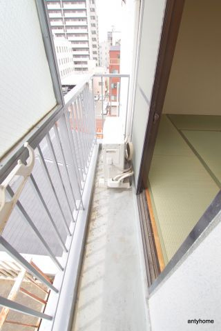 カルム25　仲介手数料無料のバルコニー