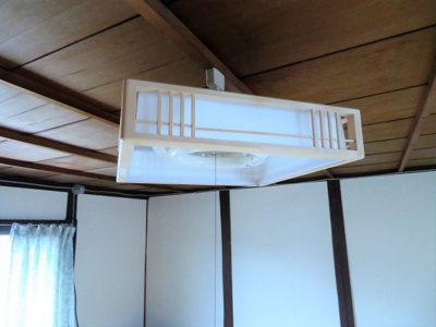 【設備】 | 石生貸家K | 照明付き