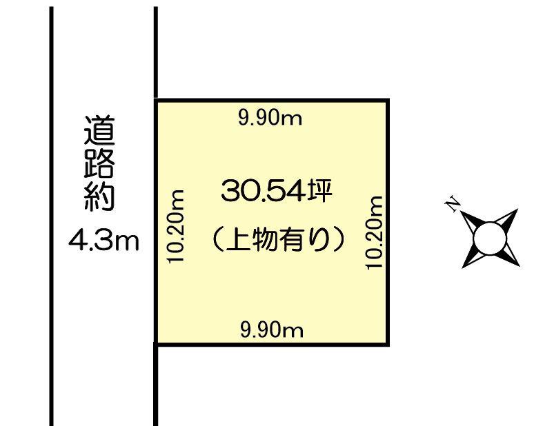 鴻巣市糠田の売地