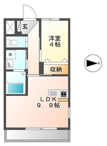 SerenoⅡの間取り