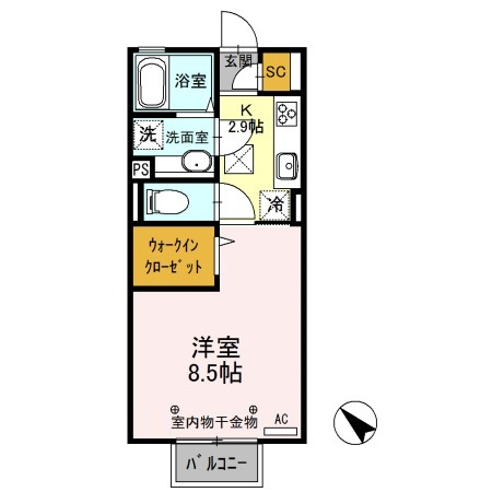 【間取り】 | デュナミス Ⅱ