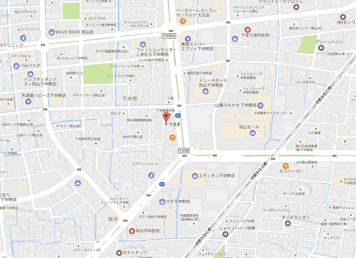 幸栄ビルの地図