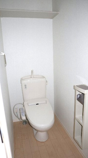 【トイレ】 | ローズパーク五番館 | 落ち着いた色調のトイレです