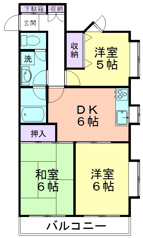 キャニオンコープ大泉学園の間取り