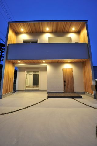 クロワールタウン羽衣　高石市羽衣　新築の外観|モデルハウス　完成いたしました！