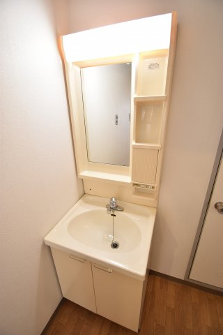 阿波座ドリームマンションの洗面所