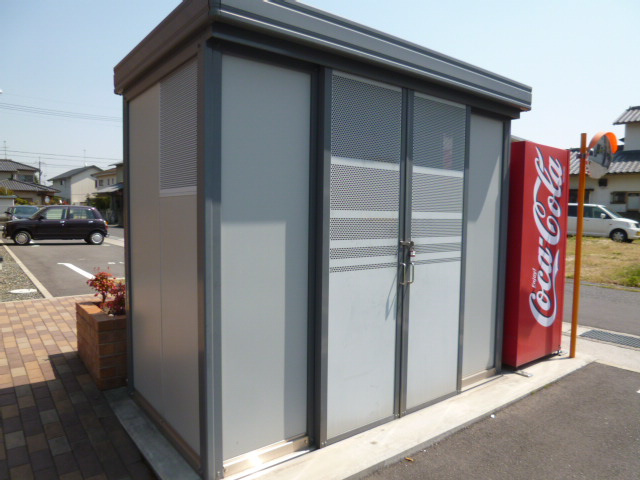 倉敷市宮前のアパートのその他共用部分|敷地内ゴミＳＴ・当番なし。