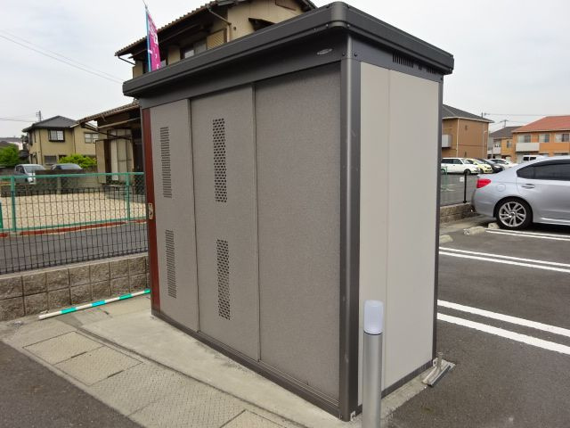 倉敷市水江のアパートのその他共用部分|敷地内ゴミST・当番なし