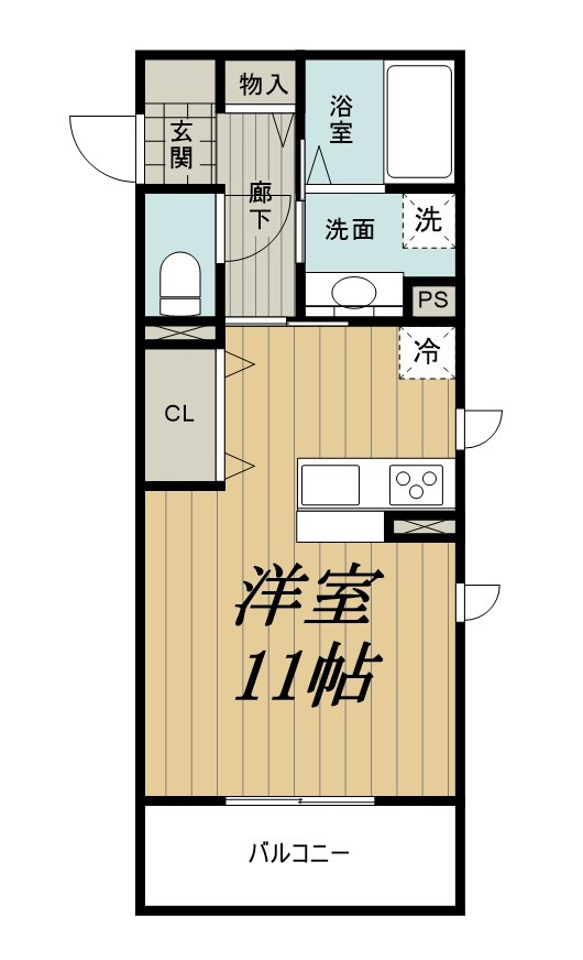 エヴァーラスティング千葉の間取り