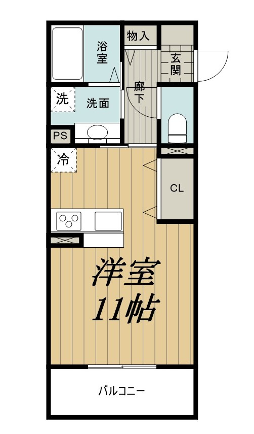 エヴァーラスティング千葉の間取り