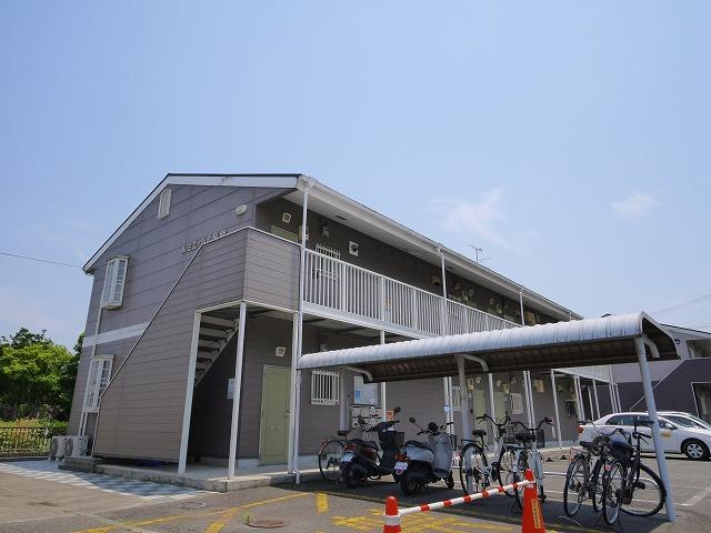 ルミエール４号館の外観|キレイな外観です。