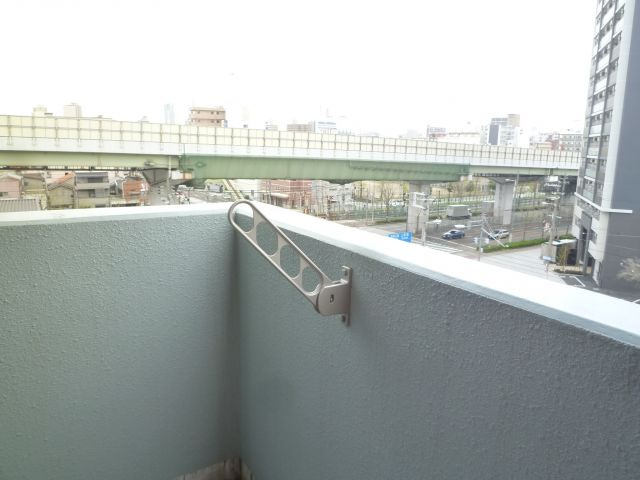 グランパシフィック難波西のバルコニー