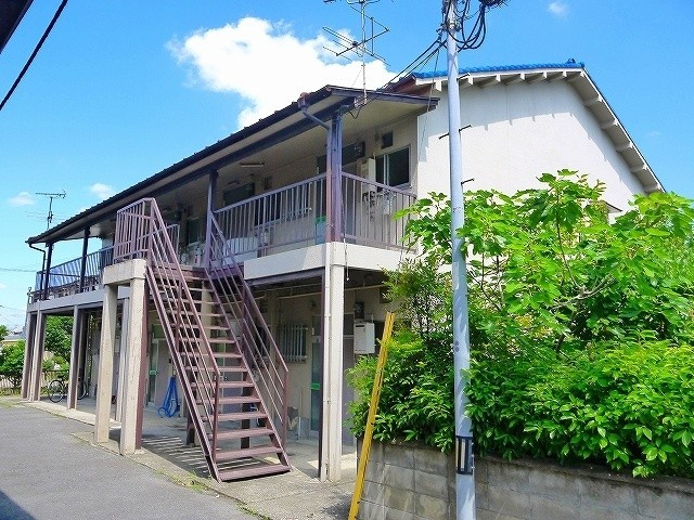 ハイツハヤシABの外観