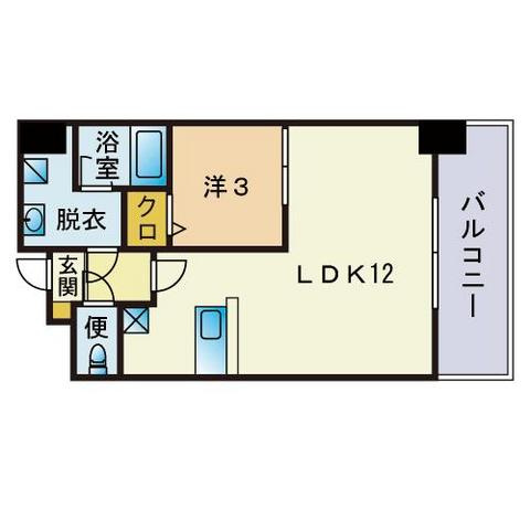 Ｍａｉｚｕｒｕ　Ｂａｙ　Ｍｉｄ　Ｓｑｕａｒｅの間取り|マリーンサイドアキラタワー(1LDK)　間取り