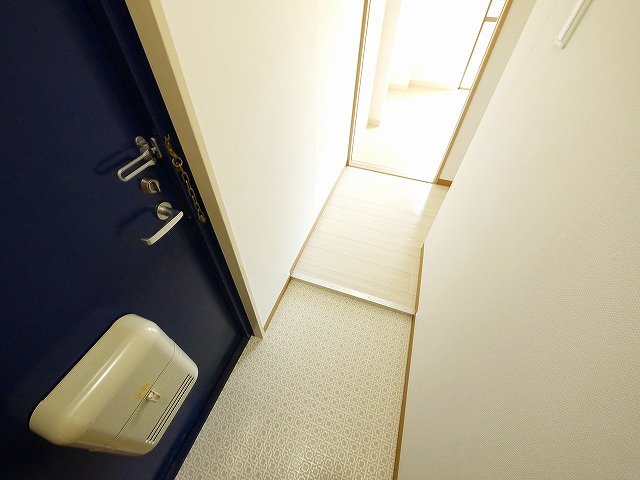 サンハイツ上村の玄関