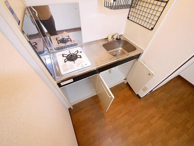 田村マンション（元町１丁目）のキッチン|使いやすいキッチンです