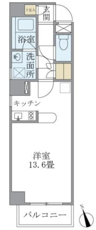 【間取り】 | グランディール広尾