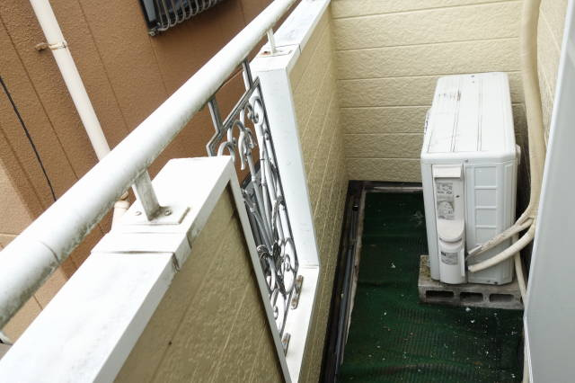 坂田フラッツのバルコニー