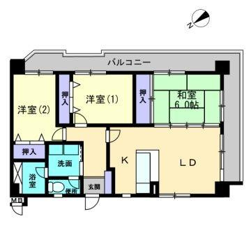 【間取り】 | 第２世利ビル
