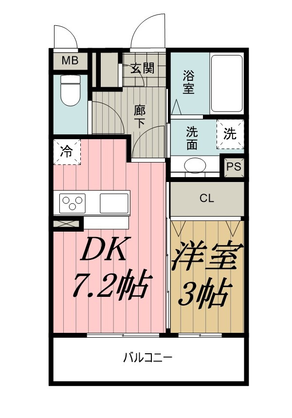 エヴァーラスティング千葉の間取り