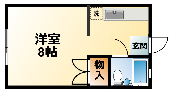 ヴィラ早野の間取り