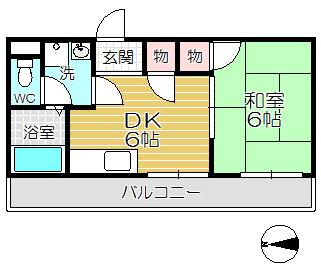 【間取り】 | ハイツルミナール立花