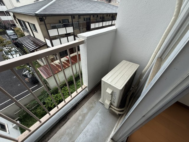 コーポ日吉台のバルコニー