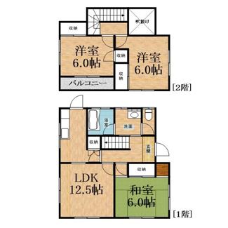 【間取り】 | 柳橋貸家