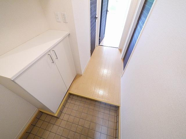 シャーメゾン　コトーの玄関|ゆったりとした玄関です