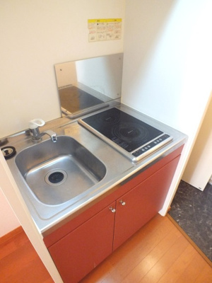 【キッチン】 | サンクレール柏C | 2口コンロ完備