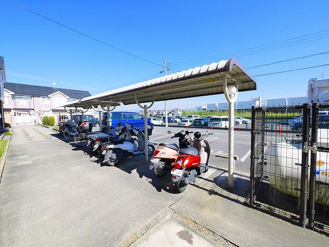 シャトーローリエBのその他共用部分|駐輪場