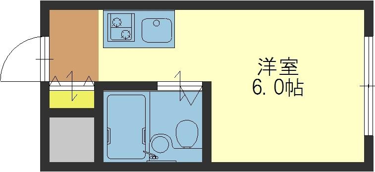 インテリジェントマンション・エソールの間取り|反転タイプになります