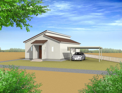 【外観】 | 港町新築オール電化平家住宅