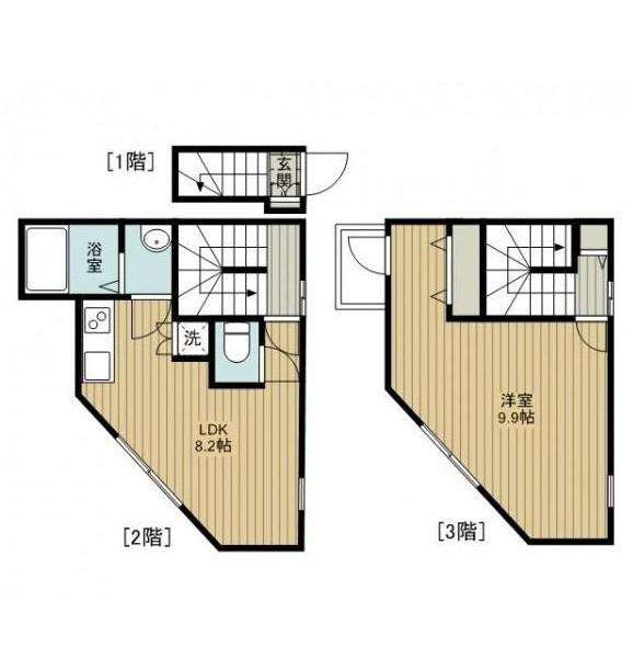 レベアス北千住の間取り