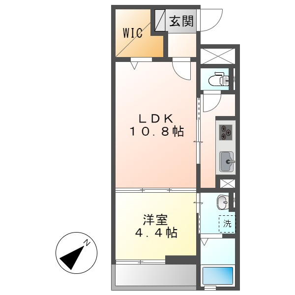 ライジング・サンの間取り