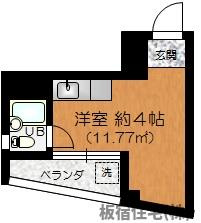 【間取り】 | 中浜ビル