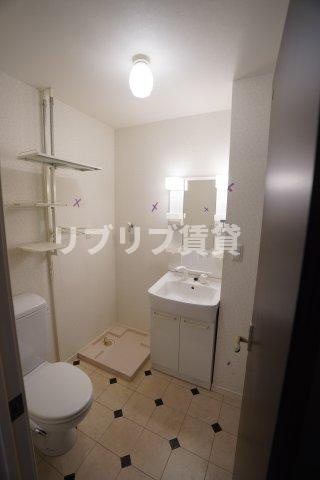 コスモス千葉寺の洗面所