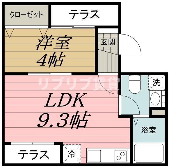 コスモス千葉寺の間取り