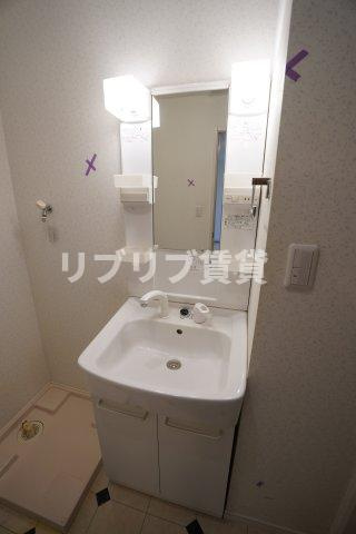 コスモス千葉寺の洗面所